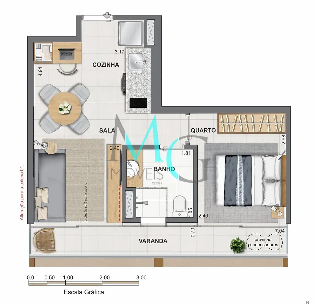 Apartamento, 2 quartos, 65 m² - Foto 21