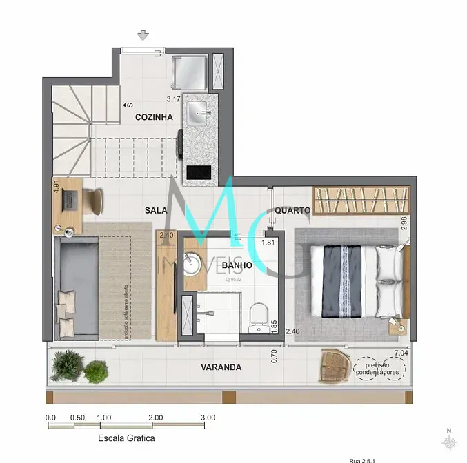 Apartamento, 2 quartos, 65 m² - Foto 34