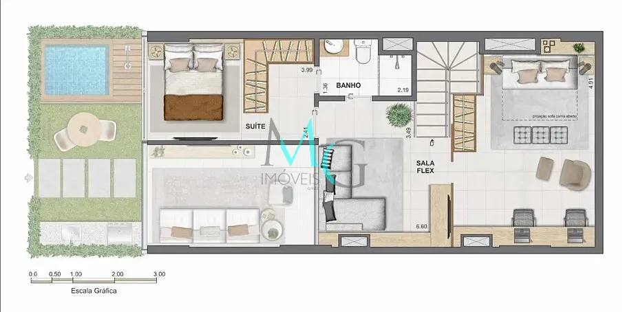 Apartamento, 2 quartos, 65 m² - Foto 51