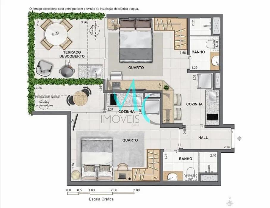 Apartamento, 2 quartos, 95 m² - Foto 29