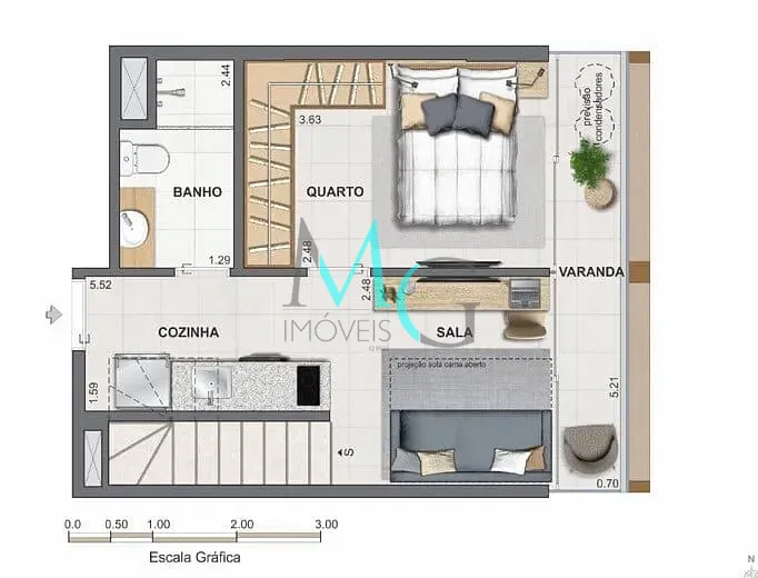 Apartamento, 2 quartos, 95 m² - Foto 32