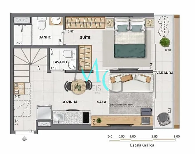Apartamento, 2 quartos, 95 m² - Foto 38