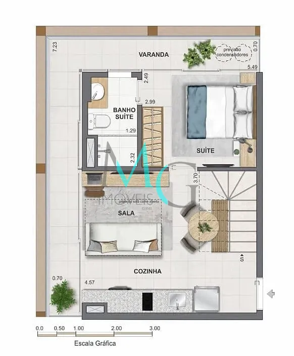 Apartamento, 2 quartos, 95 m² - Foto 40