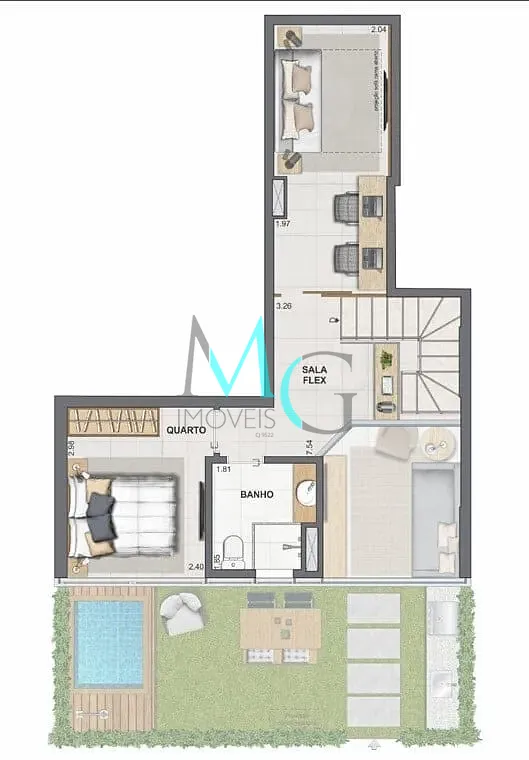 Apartamento, 2 quartos, 104 m² - Foto 45