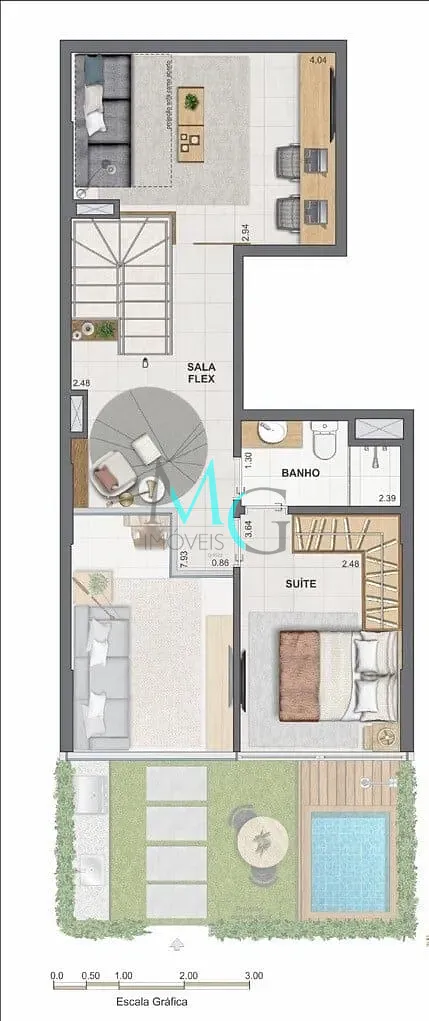 Apartamento, 2 quartos, 104 m² - Foto 47