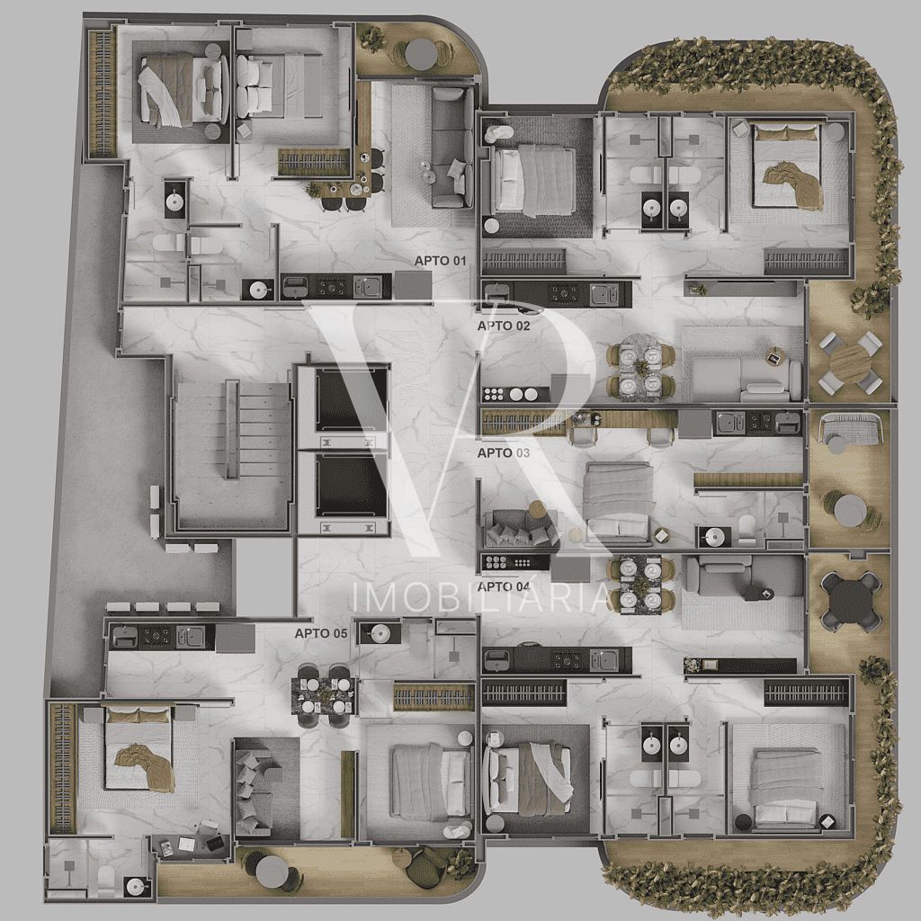 Apartamento à venda com 2 quartos, 56m² - Foto 32