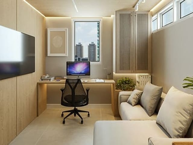 Apartamento 2 quartos e 2 banheiros, à venda, no bairro Cabo Branco em João Pessoa