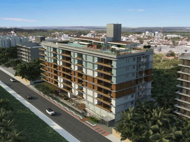 Apartamento 2 quartos e 2 banheiros, à venda, no bairro Camboinha em Cabedelo