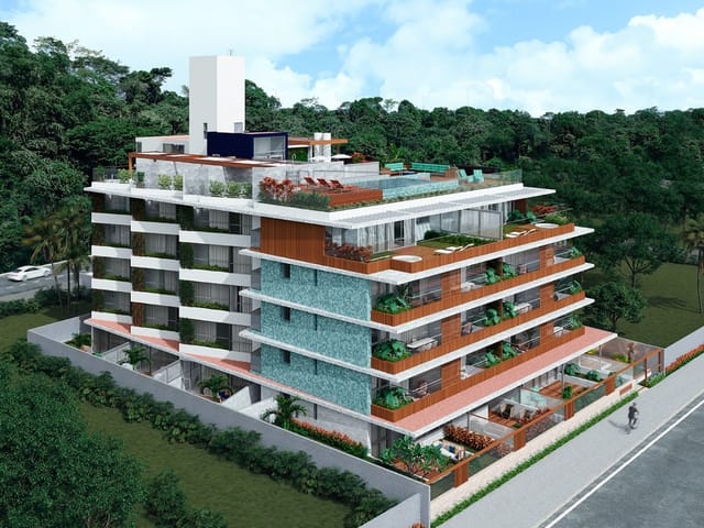 Apartamento 2 quartos e 2 banheiros, à venda, no bairro Cabo Branco em João Pessoa