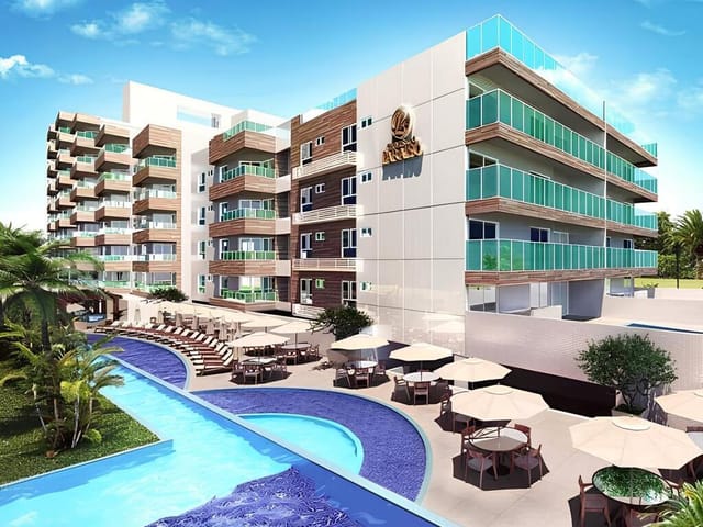 Apartamento 2 quartos e 2 banheiros, à venda, no bairro Ponta de Campina em Cabedelo