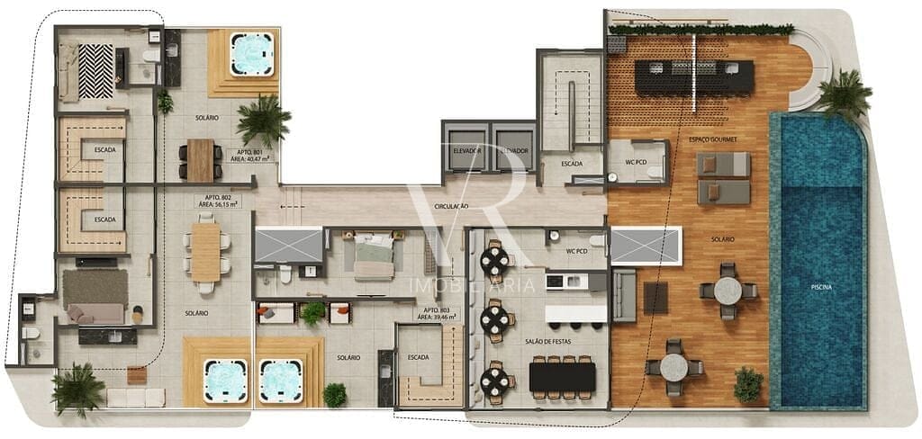 Cobertura à venda com 3 quartos, 93m² - Foto 22