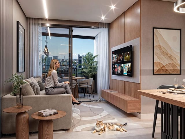 Apartamento 3 quartos e 2 banheiros, à venda, no bairro Bessa em João Pessoa