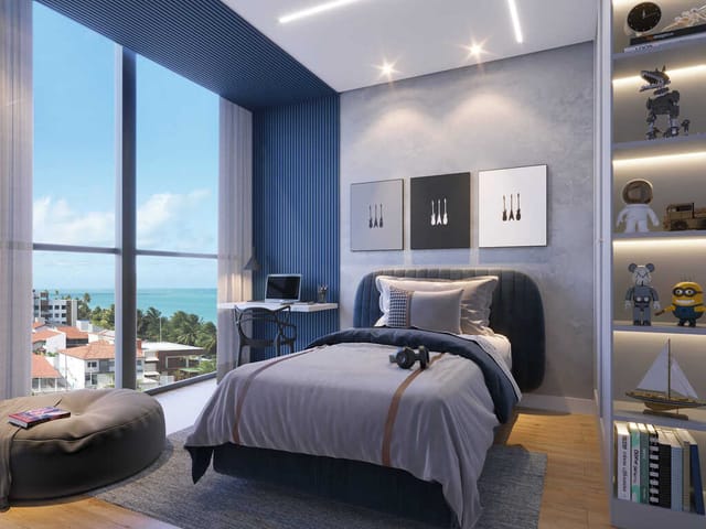 Apartamento 2 quartos e 2 banheiros, à venda, no bairro Formosa em Cabedelo