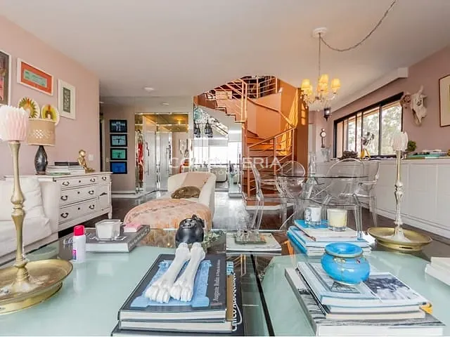 Cobertura / Penthouse 5 quartos e 5 banheiros, à venda, no bairro Real Parque em São Paulo