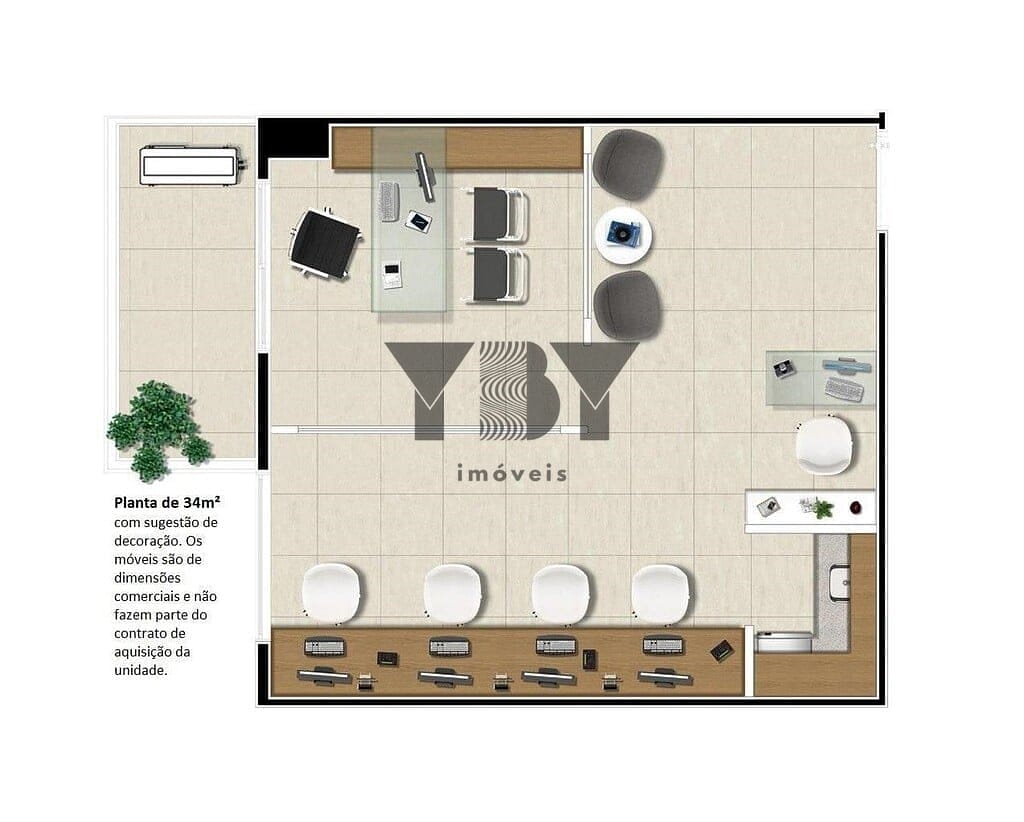 Conjunto Comercial-Sala à venda, 34m² - Foto 19
