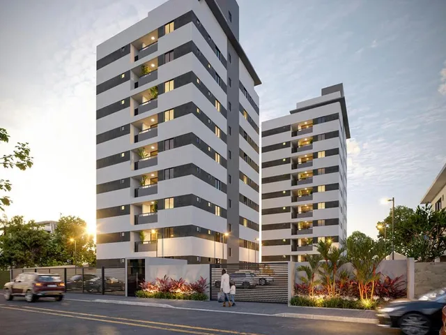 Apartamento 2 quartos e 2 banheiros, à venda, no bairro Jardim Cidade Universitária em João Pessoa