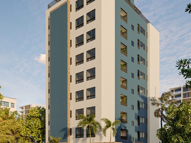 Apartamento 3 quartos e 3 banheiros, à venda, no bairro Intermares em Cabedelo