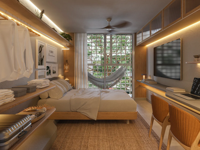 Apartamento 1 quarto e 1 banheiro, à venda, no bairro Cabo Branco em João Pessoa