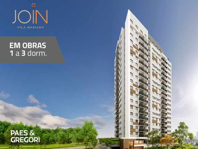 Foto do Apartamento - Apartamento à venda 2 Quartos 37M² Vila Mariana São Paulo - SP | Join Vila Mariana | Correteria Imóveis