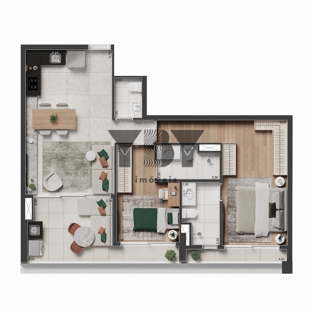 Cobertura, 3 quartos, 219 m² - Foto 49