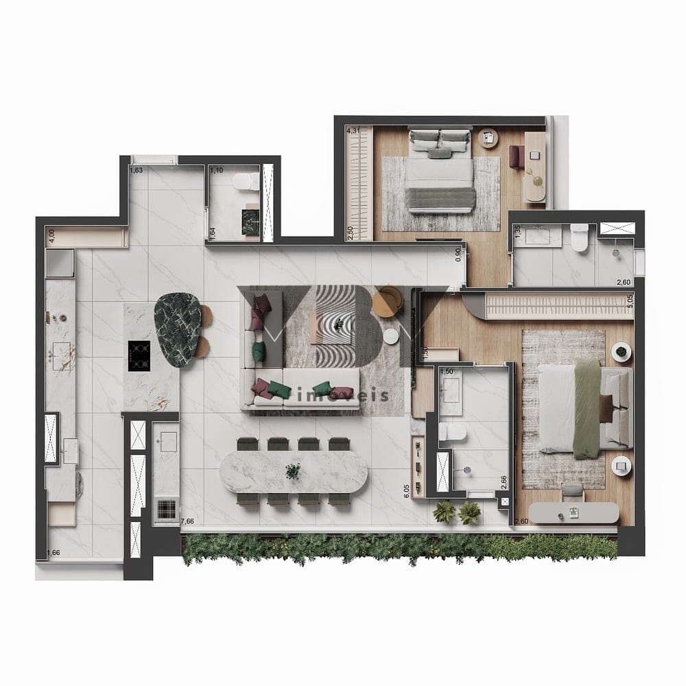 Cobertura, 3 quartos, 219 m² - Foto 51