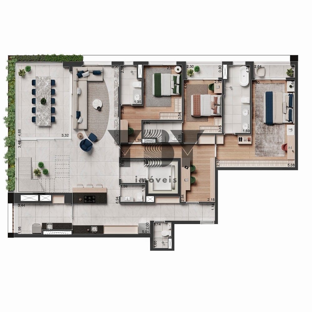 Cobertura, 3 quartos, 219 m² - Foto 58