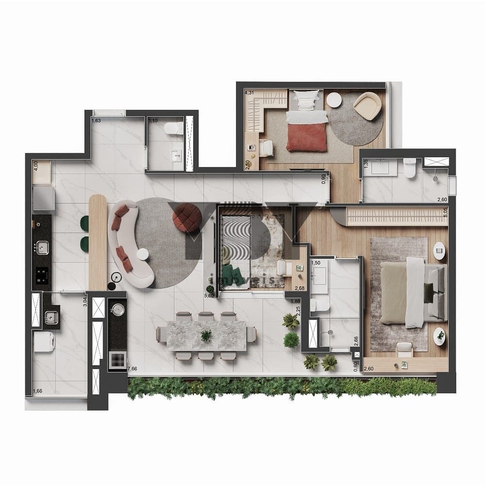 Cobertura, 3 quartos, 143 m² - Foto 50