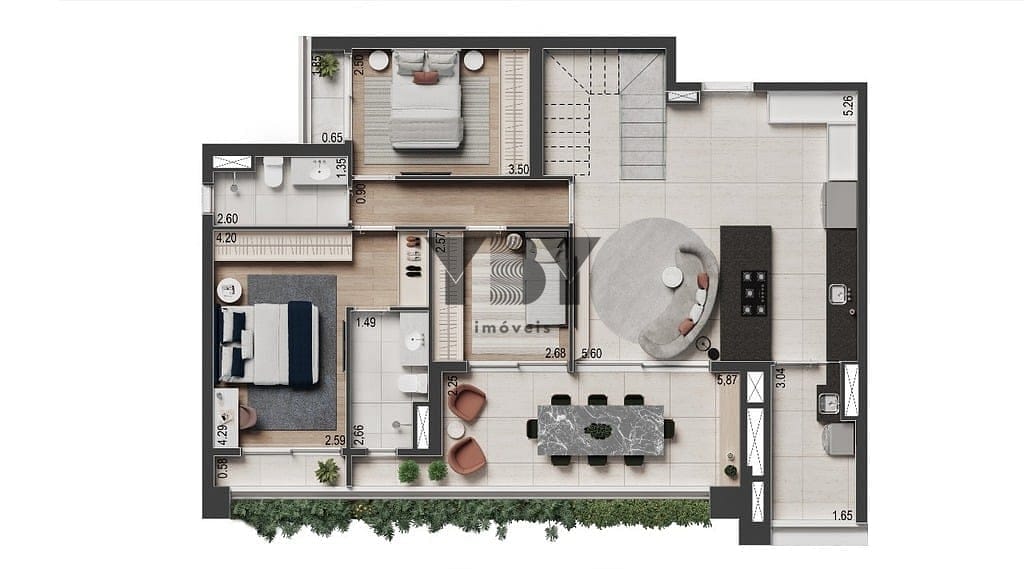 Cobertura, 3 quartos, 143 m² - Foto 54