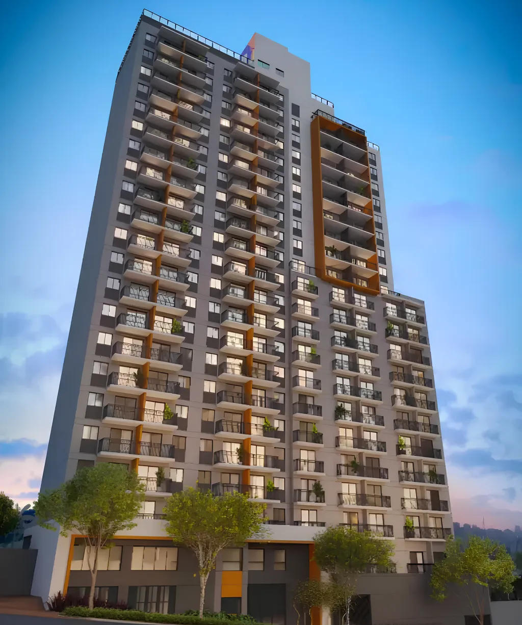 Studio à venda 1 Quarto 23.86M² Jardim Vera Cruz São Paulo - SP | Mirus - Residencial