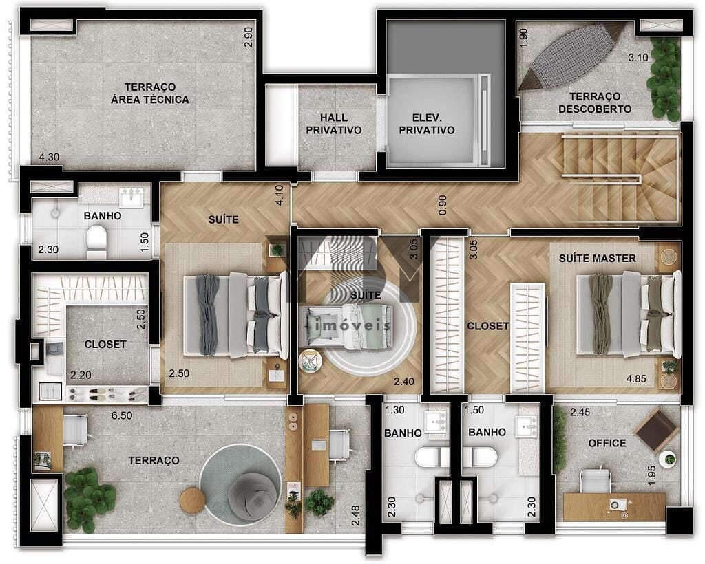 Apartamento, 2 quartos, 81 m² - Foto 32