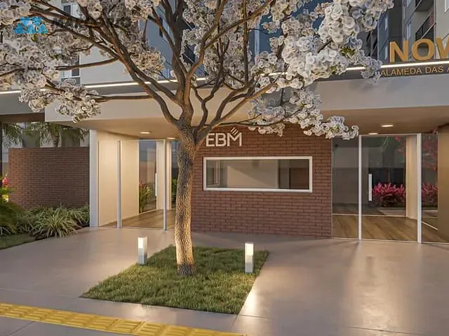 Apartamento com 52m² 2 quartos e 2 banheiros, à venda, no bairro Fazenda Santa Rita - Conjunto Residencial Alto Oriente em Goiânia