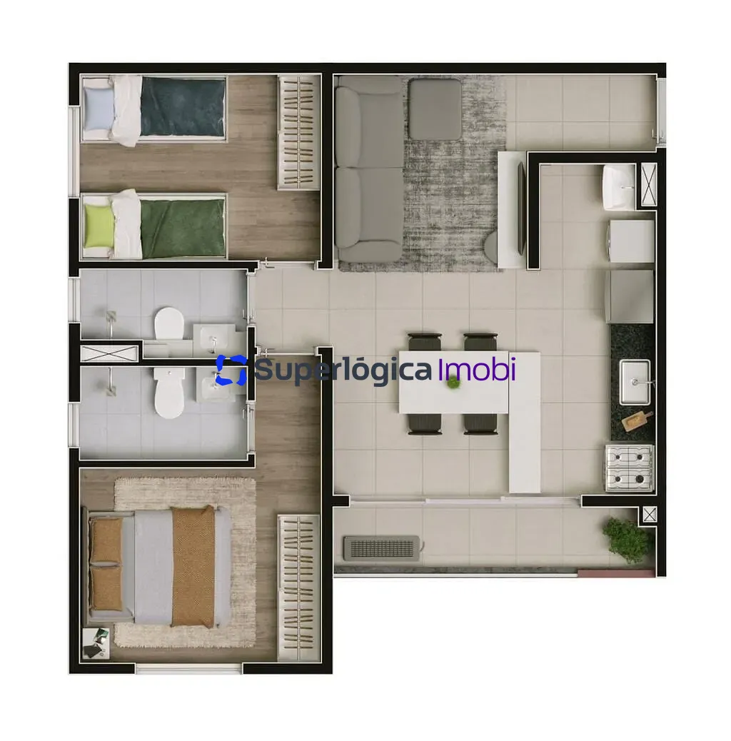 Apartamento, 2 quartos, 85 m² - Foto 17
