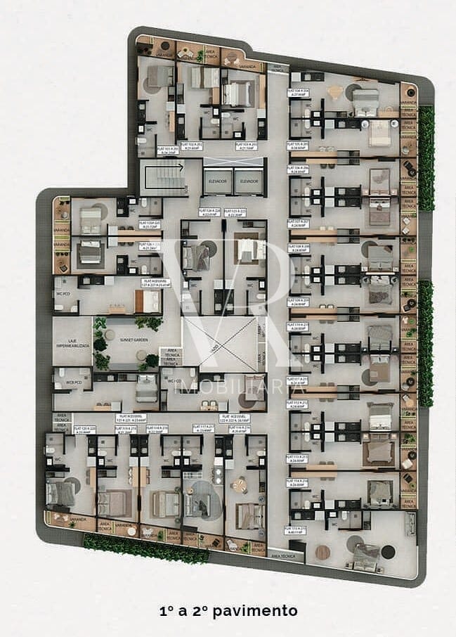 Apartamento à venda com 1 quarto, 22m² - Foto 20