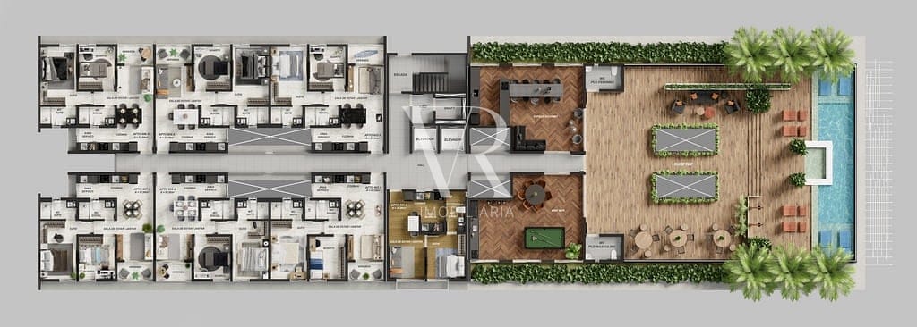 Apartamento à venda com 1 quarto, 36m² - Foto 18
