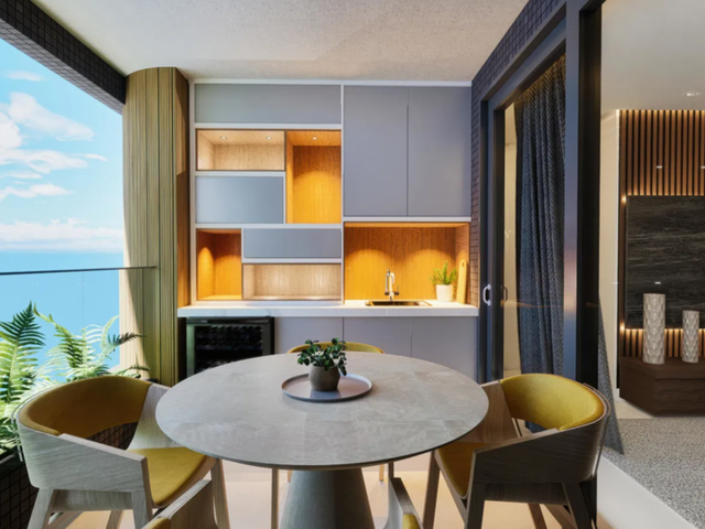 Apartamento 1 quarto e 1 banheiro, à venda, no bairro Camboinha em Cabedelo