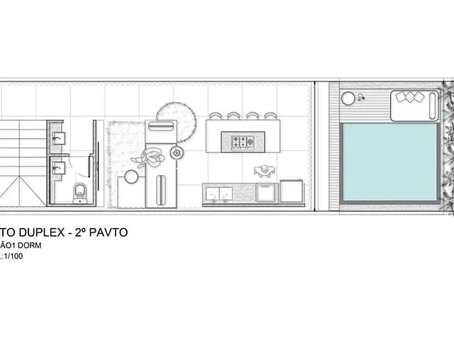 Cobertura / Penthouse 2 quartos e 3 banheiros, à venda, no bairro Vila Madalena em São Paulo