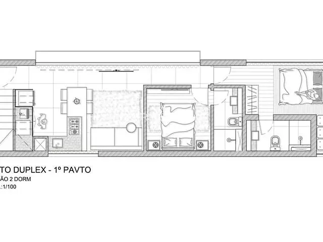 Cobertura / Penthouse 2 quartos e 3 banheiros, à venda, no bairro Vila Madalena em São Paulo