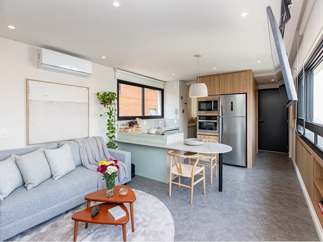 Foto do Apartamento - Apartamento à venda 1 Quarto 1 Suite 1 Vaga 60M² Vila Madalena São Paulo - SP | Lares e Andares Imóveis