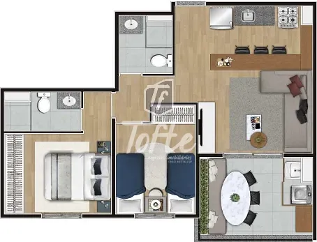 Apartamento, 1 quarto, 24 m² - Foto 16