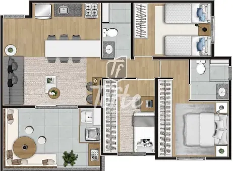 Apartamento, 1 quarto, 24 m² - Foto 18