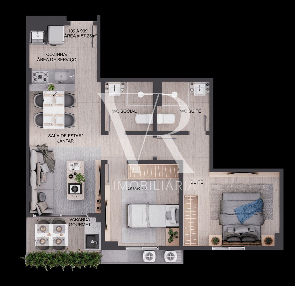 Cobertura à venda com 2 quartos, 105m² - Foto 33