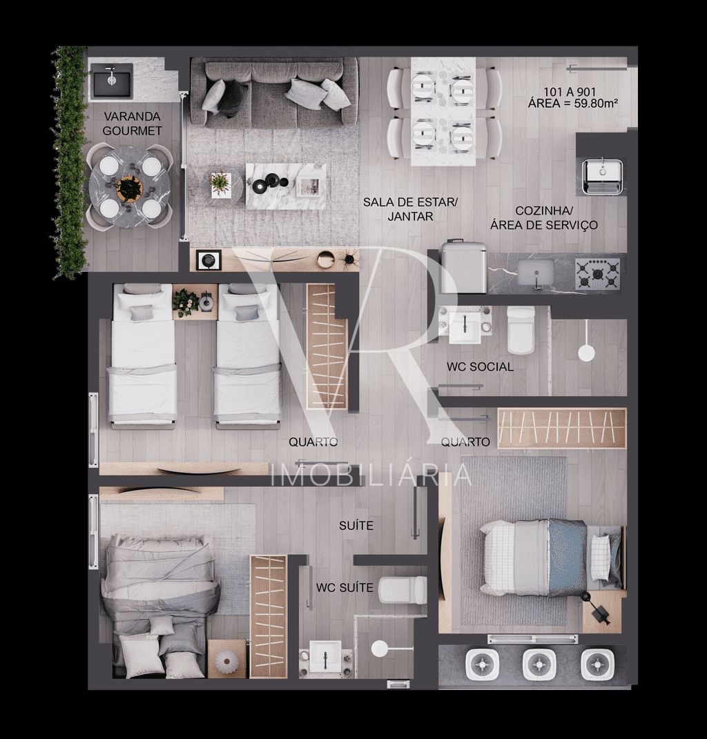Cobertura à venda com 2 quartos, 105m² - Foto 35
