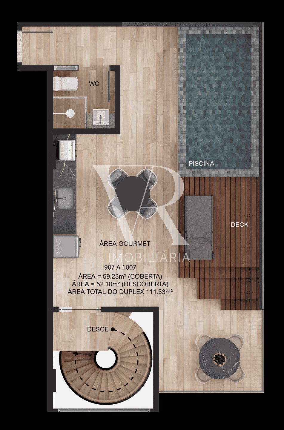 Cobertura à venda com 2 quartos, 105m² - Foto 47