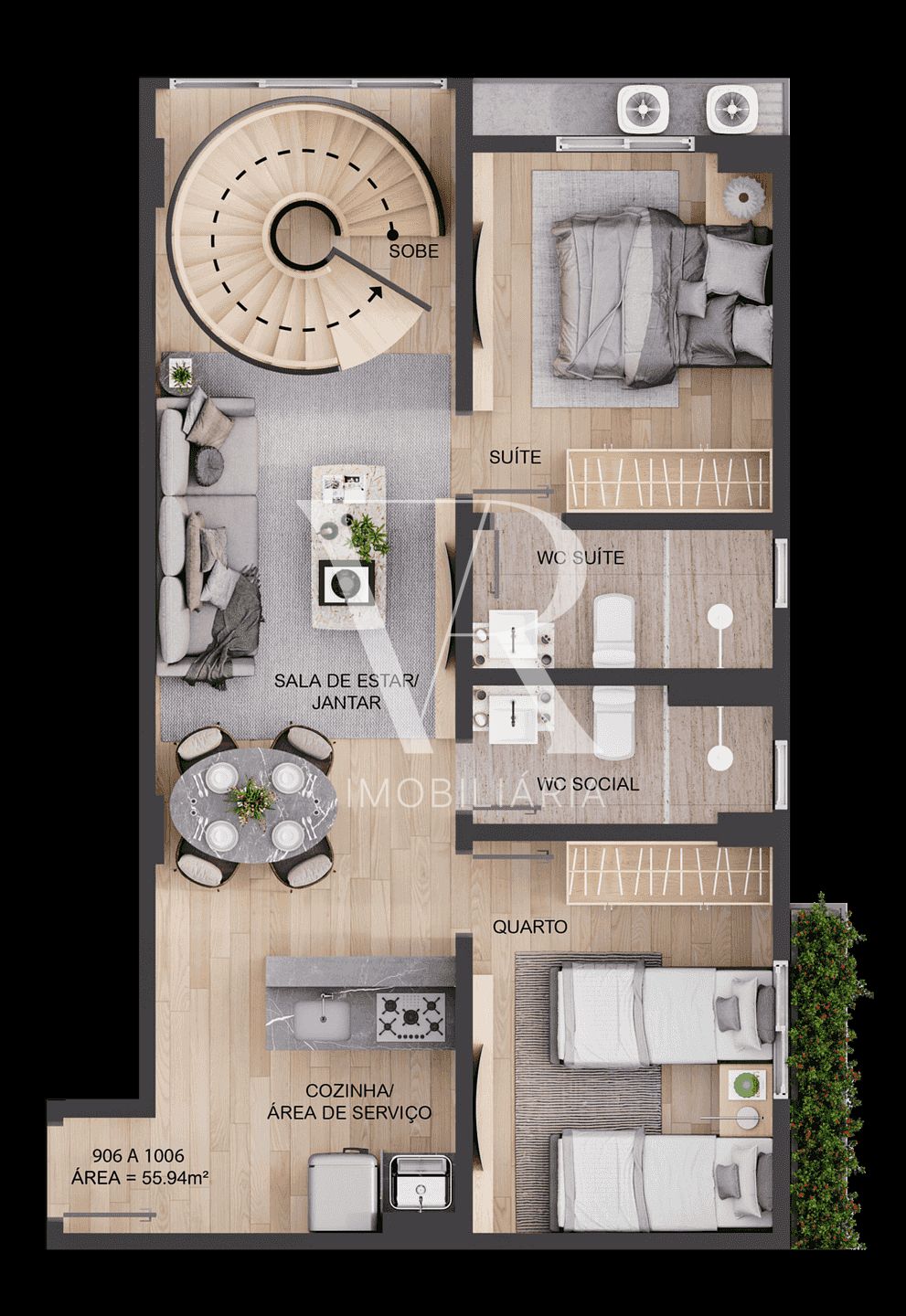 Cobertura à venda com 2 quartos, 105m² - Foto 48