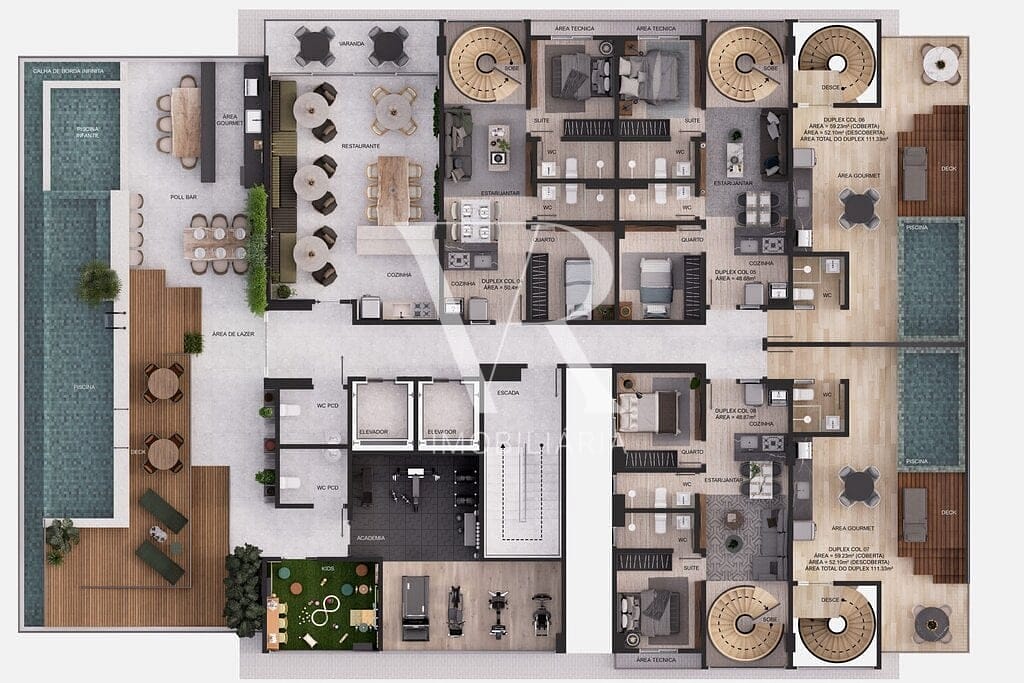 Apartamento à venda com 2 quartos, 58m² - Foto 23