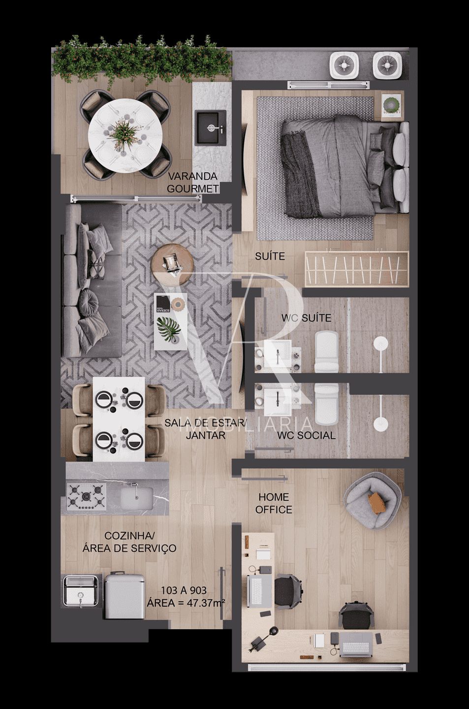 Apartamento à venda com 2 quartos, 58m² - Foto 28