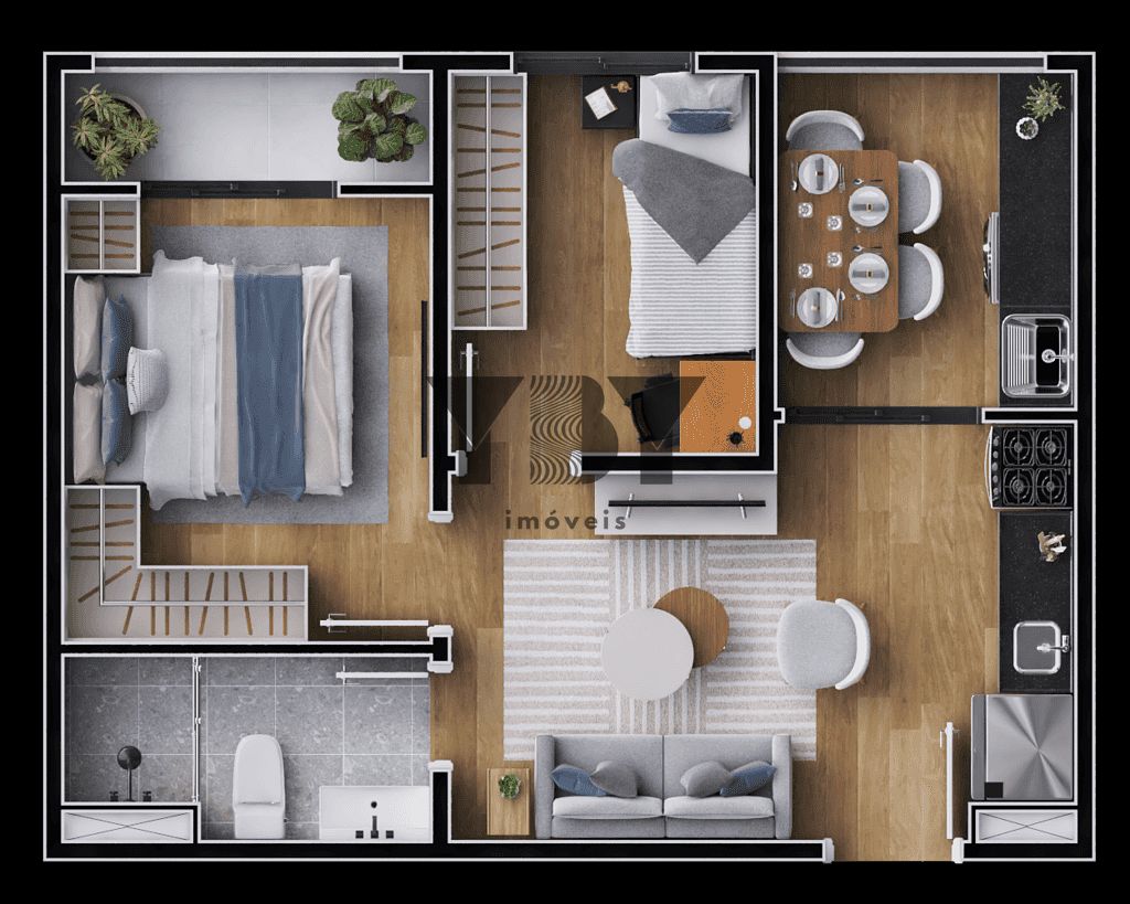 Apartamento à venda com 1 quarto, 24m² - Foto 38