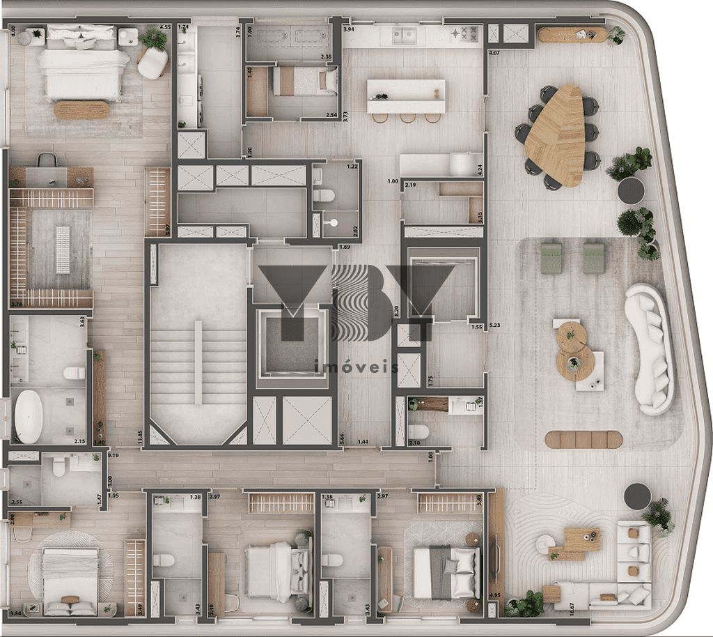 Cobertura, 4 quartos, 478 m² - Foto 15