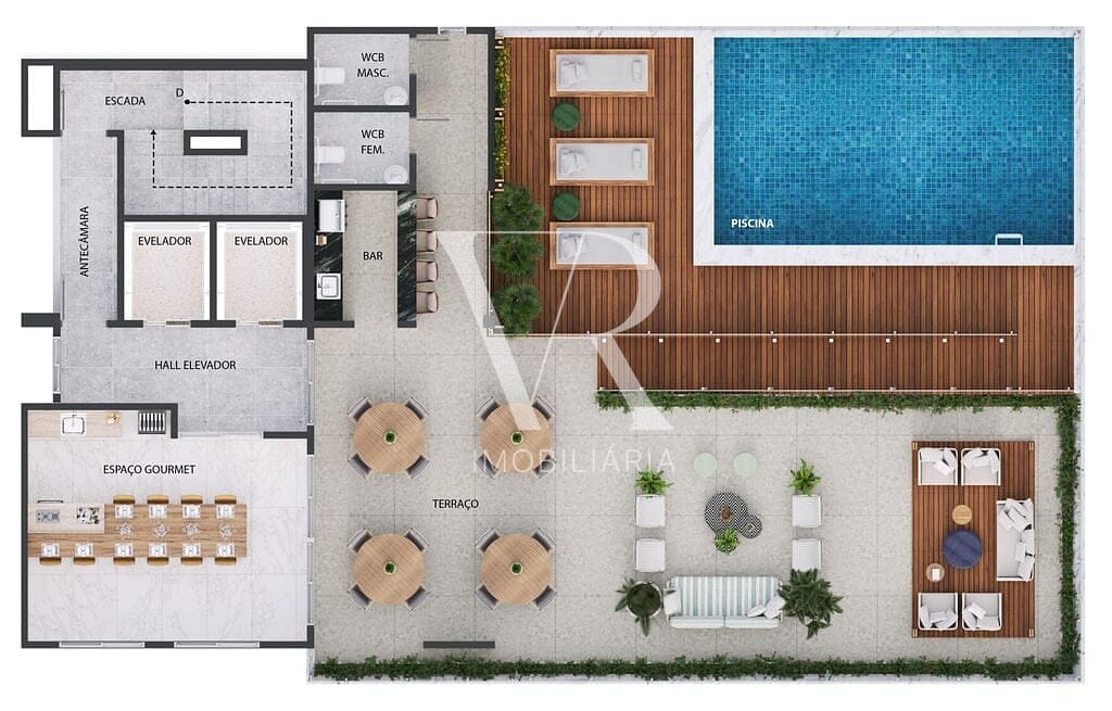 Apartamento à venda com 2 quartos, 46m² - Foto 37