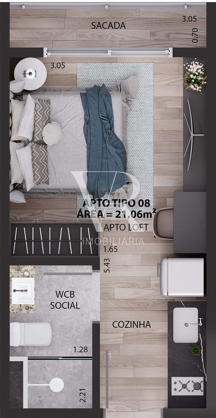 Apartamento à venda com 2 quartos, 46m² - Foto 39